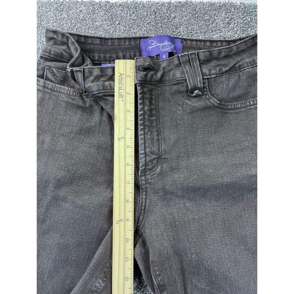 Not Your Daughters Jeans Black Denim Lift Tuck Technology Womens Jeans Size 8 - Picture 7 of 13